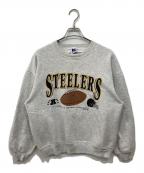 RUSSELL ATHLETICラッセルアスレチック）の古着「プリントスウェット」｜ライトグレー