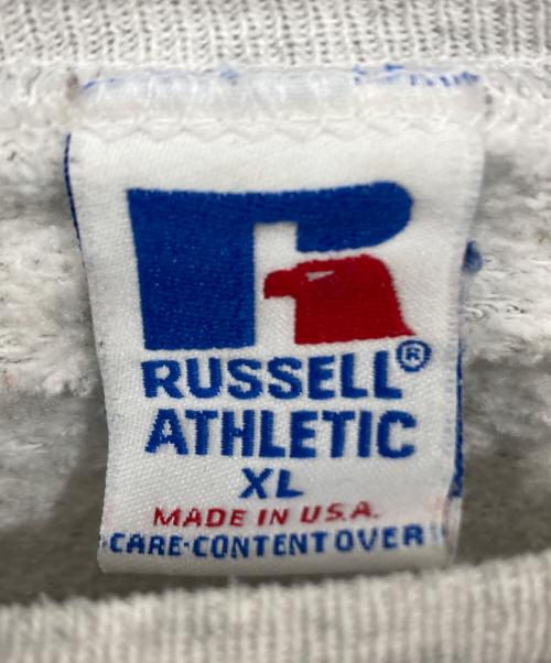 RUSSELL ATHLETIC（ラッセルアスレチック）RUSSELL ATHLETIC (ラッセルアスレチック) プリントスウェット ライトグレー サイズ:XLの古着・服飾アイテム