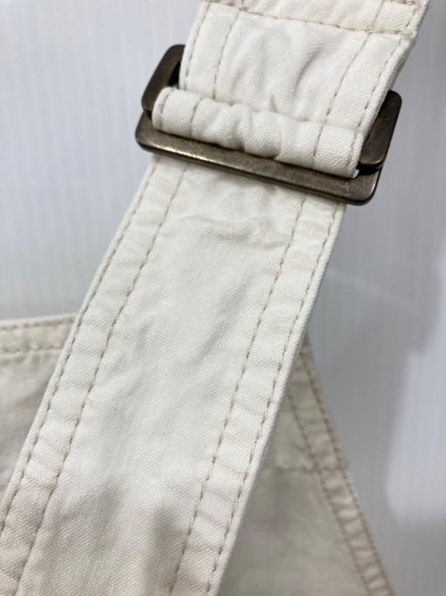 UNFIL（アンフィル）unfil (アンフィル) ペーパーリネンサロペット ホワイト サイズ:1の古着・服飾アイテム