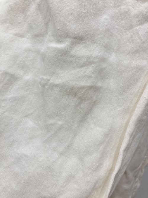 UNFIL（アンフィル）unfil (アンフィル) ペーパーリネンサロペット ホワイト サイズ:1の古着・服飾アイテム