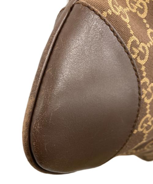 GUCCI（グッチ）GUCCI (グッチ) ジャッキー ワンショルダーバッグ ブラウンの古着・服飾アイテム