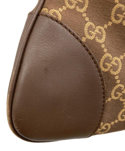 GUCCI（グッチ）GUCCI (グッチ) ジャッキー ワンショルダーバッグ ブラウンの古着・服飾アイテム