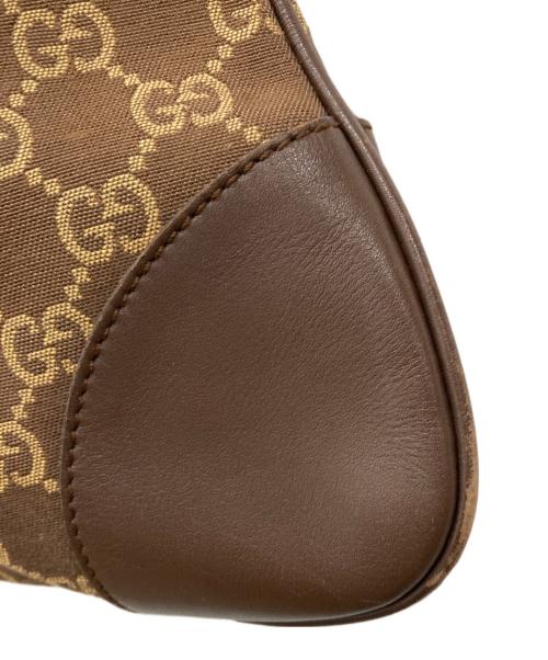 GUCCI（グッチ）GUCCI (グッチ) ジャッキー ワンショルダーバッグ ブラウンの古着・服飾アイテム