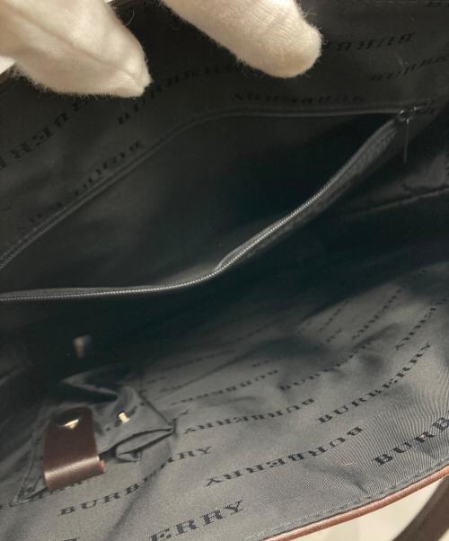 BURBERRY（バーバリー）BURBERRY (バーバリー) ノバチェック トートバッグ ベージュの古着・服飾アイテム
