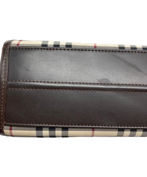 BURBERRY（バーバリー）BURBERRY (バーバリー) ノバチェック トートバッグ ベージュの古着・服飾アイテム