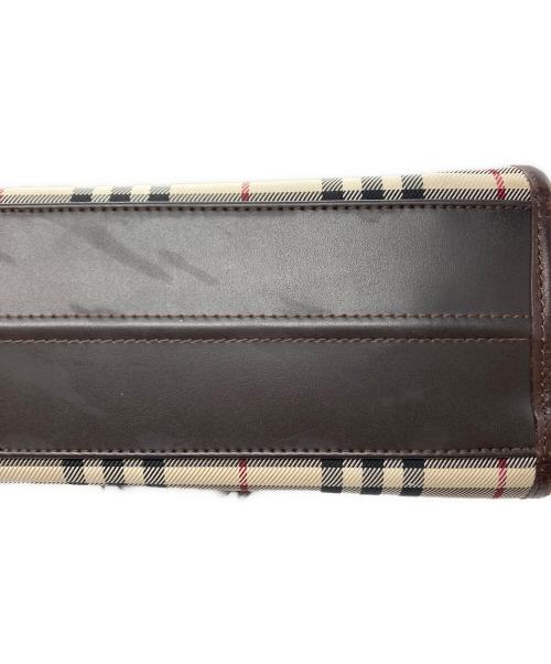 BURBERRY（バーバリー）BURBERRY (バーバリー) ノバチェック トートバッグ ベージュの古着・服飾アイテム