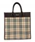 BURBERRY（バーバリー）の古着「ノバチェック トートバッグ」｜ベージュ