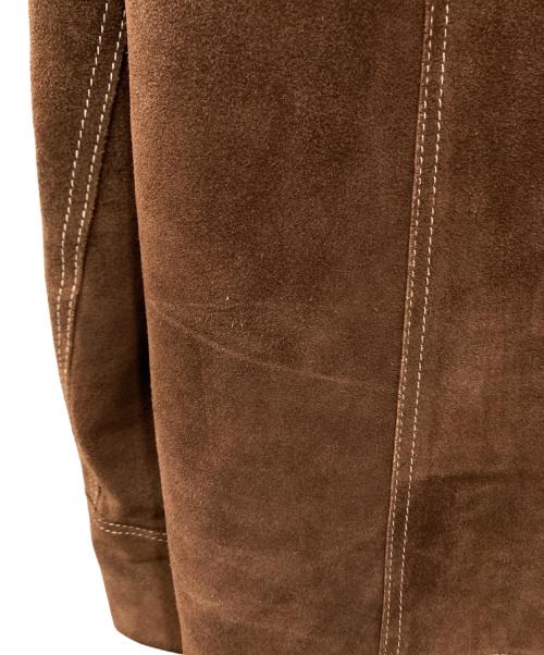 J.C.PENNY（ジェーシーペニー）J.C.PENNY (ジェーシーペニー) スウェードジャケット ブラウン サイズ:40の古着・服飾アイテム