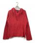 POLO JEANS CO.（ポロジーンズカンパニー）の古着「ケーブルニットパーカー」｜レッド
