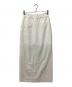 Sea Room lynn (シールームリン) Waist asymmetry スリットスカート ホワイト サイズ:S：5000円