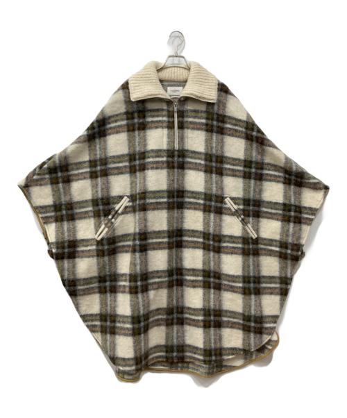 ISABEL MARANT ETOILE（イザベルマランエトワール）ISABEL MARANT ETOILE (イザベルマランエトワール) オーバーサイズポンチョ アイボリーの古着・服飾アイテム