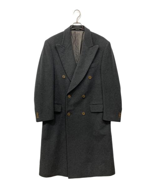 ALFRED DUNHILL（アルフレッド・ダンヒル）ALFRED DUNHILL (アルフレッド・ダンヒル) カシミヤチェスターコート グレー サイズ:48の古着・服飾アイテム