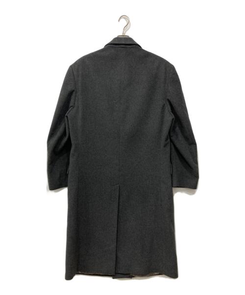 ALFRED DUNHILL（アルフレッド・ダンヒル）ALFRED DUNHILL (アルフレッド・ダンヒル) カシミヤチェスターコート グレー サイズ:48の古着・服飾アイテム