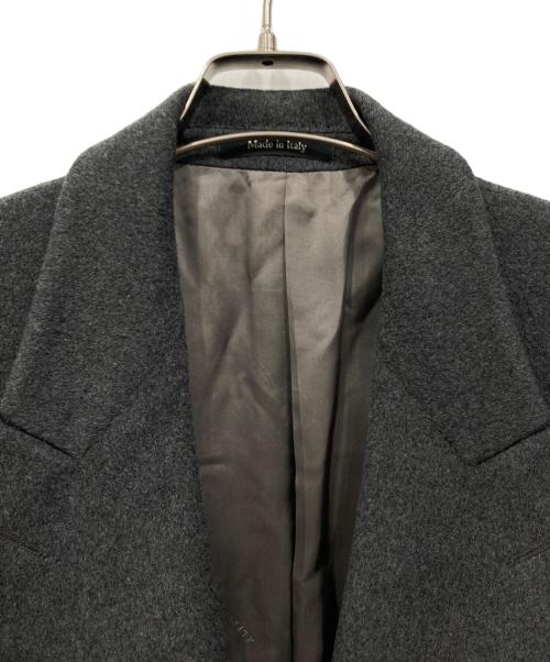 ALFRED DUNHILL（アルフレッド・ダンヒル）ALFRED DUNHILL (アルフレッド・ダンヒル) カシミヤチェスターコート グレー サイズ:48の古着・服飾アイテム