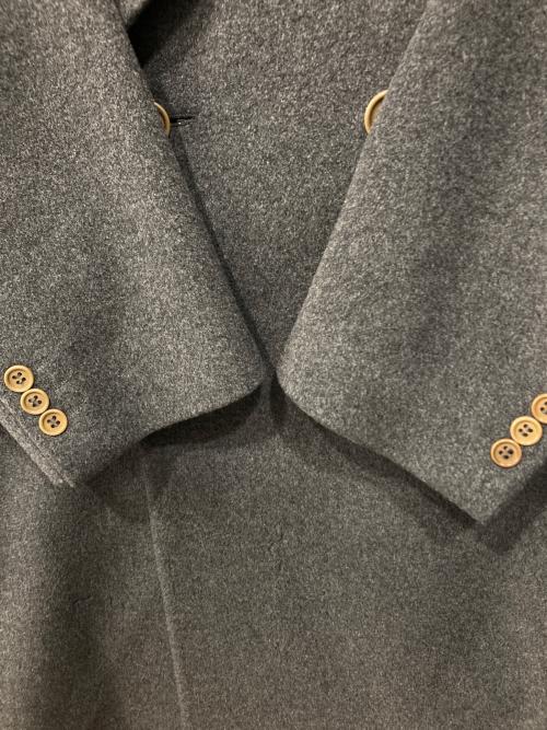 ALFRED DUNHILL（アルフレッド・ダンヒル）ALFRED DUNHILL (アルフレッド・ダンヒル) カシミヤチェスターコート グレー サイズ:48の古着・服飾アイテム