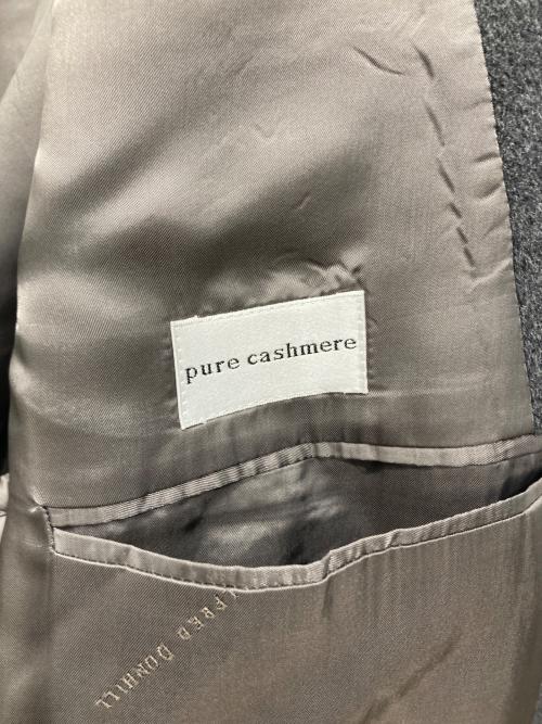 ALFRED DUNHILL（アルフレッド・ダンヒル）ALFRED DUNHILL (アルフレッド・ダンヒル) カシミヤチェスターコート グレー サイズ:48の古着・服飾アイテム