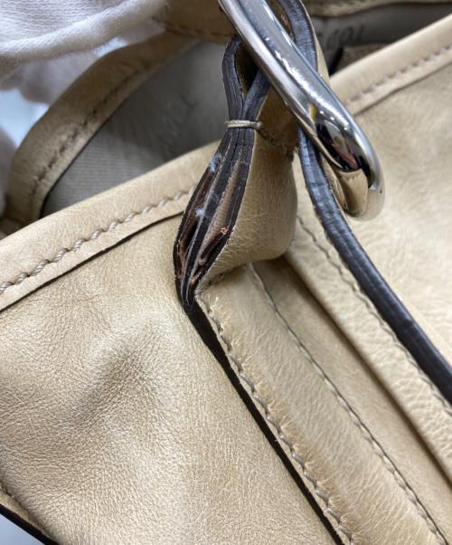 TOD'S（トッズ）TOD'S (トッズ) 2WAYショルダーバッグ ベージュの古着・服飾アイテム