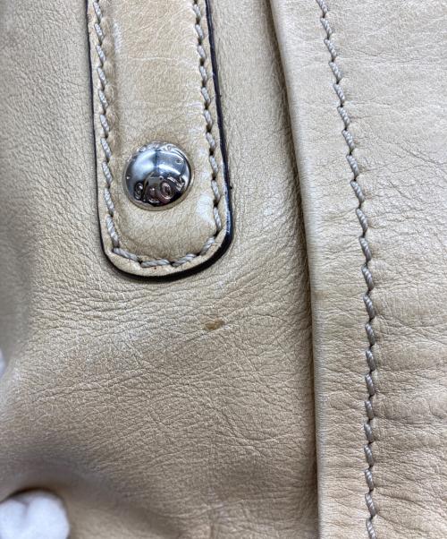 TOD'S（トッズ）TOD'S (トッズ) 2WAYショルダーバッグ ベージュの古着・服飾アイテム