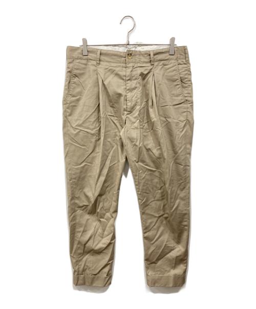 Engineered Garments（エンジニアド ガーメンツ）Engineered Garments (エンジニアドガーメンツ) タックパンツ ベージュ サイズ:34の古着・服飾アイテム