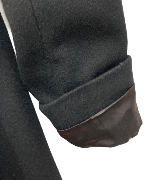 ALEXANDER McQUEEN（アレキサンダーマックイーン）ALEXANDER McQUEEN (アレキサンダーマックイーン) フレアラインドレスコート ブラック サイズ:SIZE 42の古着・服飾アイテム