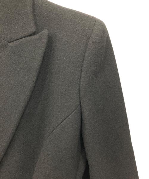 ALEXANDER McQUEEN（アレキサンダーマックイーン）ALEXANDER McQUEEN (アレキサンダーマックイーン) フレアラインドレスコート ブラック サイズ:SIZE 42の古着・服飾アイテム