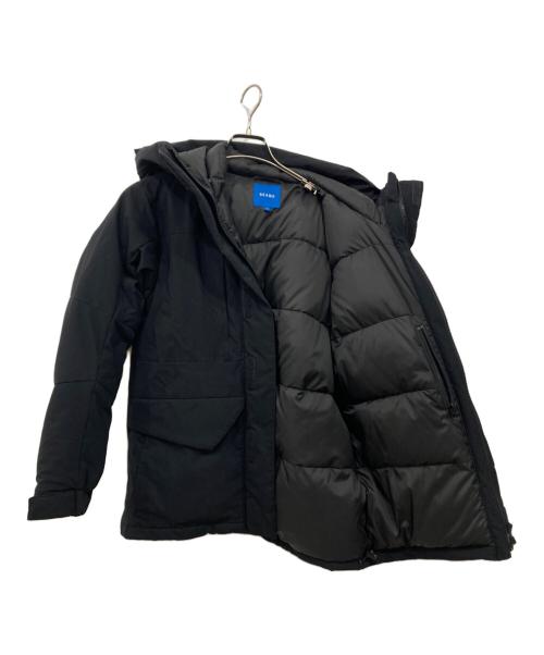 BEAMS（ビームス）BEAMS (ビームス) 撥水 ナイロン ダウンジャケット ブラック サイズ:Sの古着・服飾アイテム