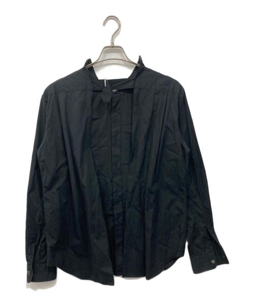 COMME des GARCONS HOMME PLUS（コムデギャルソンオムプリュス）COMME des GARCONS HOMME PLUS (コムデギャルソンオムプリュス) 背中開き 長袖 シャツ ブラック サイズ:SIZE Sの古着・服飾アイテム