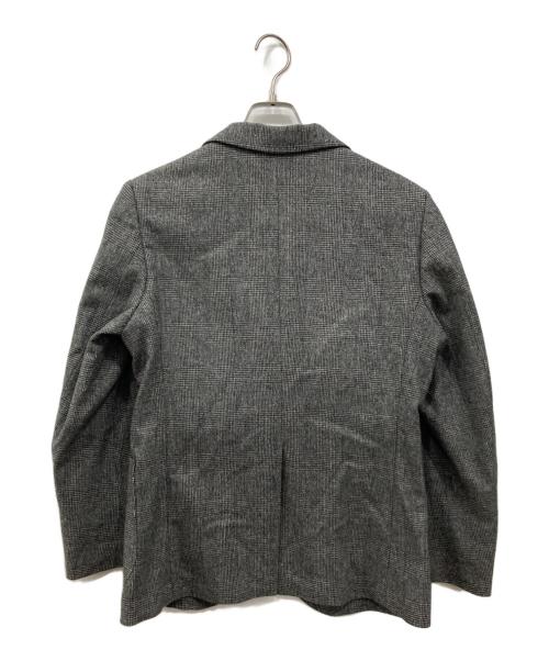 B:MING by BEAMS（ビーミングバイビームス）B:MING by BEAMS (ビーミングバイビームス) シルクネップ チェック ジャケット グレー サイズ:44の古着・服飾アイテム