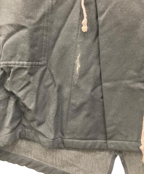 BLACK COMME des GARCONS（ブラックコムデギャルソン）BLACK COMME des GARCONS (ブラックコムデギャルソン) フーデッドコート ブラック サイズ:SIZE XSの古着・服飾アイテム