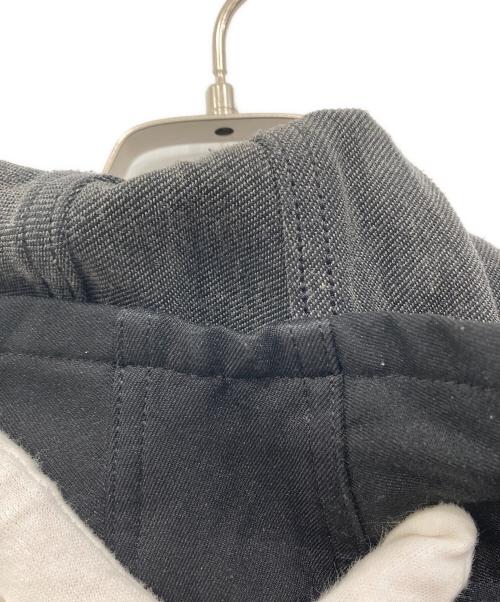 BLACK COMME des GARCONS（ブラックコムデギャルソン）BLACK COMME des GARCONS (ブラックコムデギャルソン) フーデッドコート ブラック サイズ:SIZE XSの古着・服飾アイテム