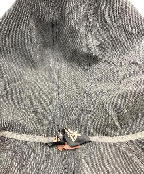 BLACK COMME des GARCONS（ブラックコムデギャルソン）BLACK COMME des GARCONS (ブラックコムデギャルソン) フーデッドコート ブラック サイズ:SIZE XSの古着・服飾アイテム