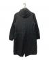 BLACK COMME des GARCONS (ブラックコムデギャルソン) フーデッドコート ブラック サイズ:SIZE XS：18000円
