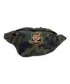 POLO RALPH LAURENポロ・ラルフローレン）の古着「カモ柄ボディーバッグ」｜カーキ