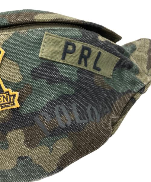 POLO RALPH LAUREN（ポロ・ラルフローレン）POLO RALPH LAUREN (ポロ・ラルフローレン) カモ柄ボディーバッグ カーキ 未使用品の古着・服飾アイテム