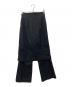 TODAYFUL (トゥデイフル) ウールレイヤードパンツ ブラック サイズ:SIZE36：7000円