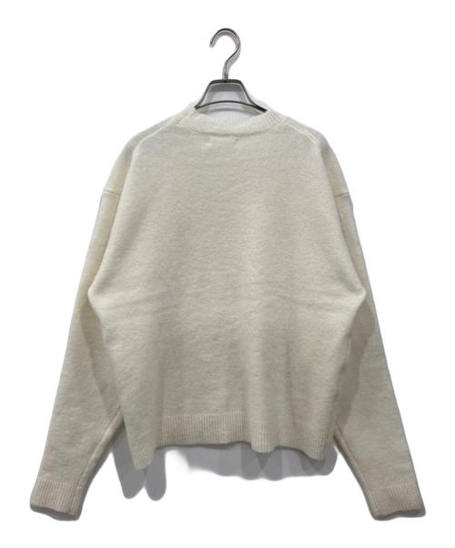 anuke（アンヌーク）anuke (アンヌーク) レイヤードスカーフニット アイボリー サイズ:Freeの古着・服飾アイテム