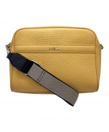 FURLA（フルラ）の古着「アヴリル カメラバッグ」｜イエロー