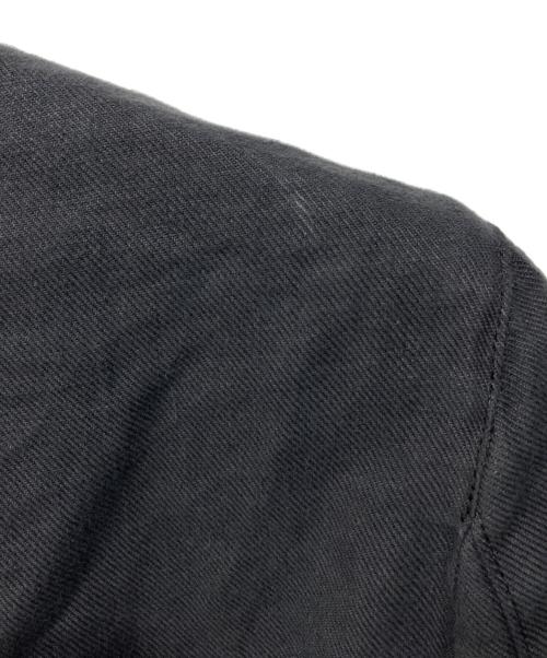 COMME CA MEN（コムサ・メン）COMME CA MEN (コムサ・メン) リネンジャケット ブラック サイズ:Sの古着・服飾アイテム