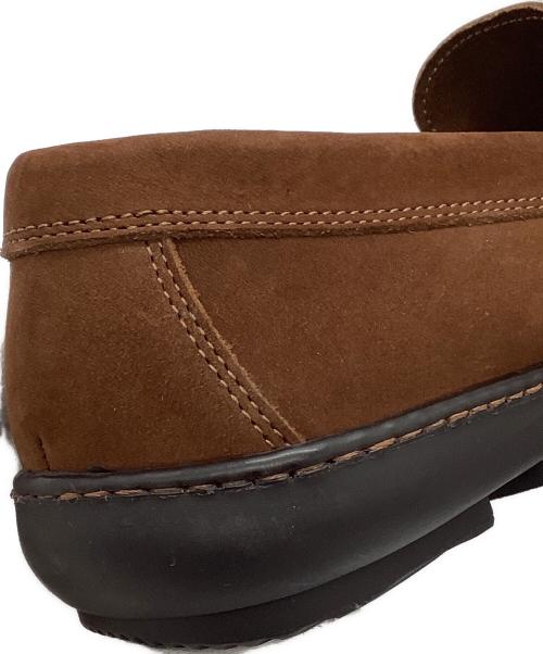 BARNEYS NEWYORK（バーニーズ・ニューヨーク）BARNEYS NEWYORK (バーニーズ・ニューヨーク) スウェードスリッポン ブラウン サイズ:7 1/2の古着・服飾アイテム