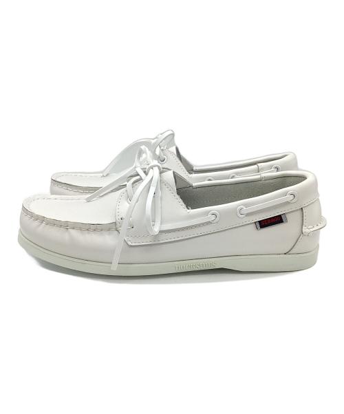 SEBAGO（セバゴ）SEBAGO (セバゴ) デッキシューズ ホワイト サイズ:Mの古着・服飾アイテム