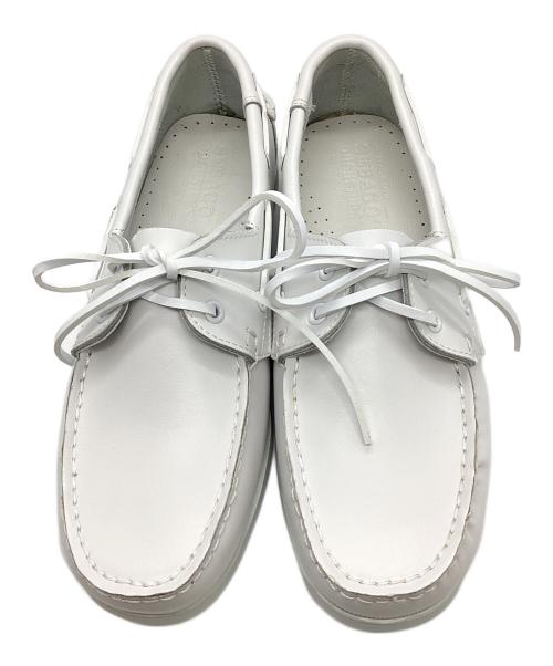 SEBAGO（セバゴ）SEBAGO (セバゴ) デッキシューズ ホワイト サイズ:Mの古着・服飾アイテム