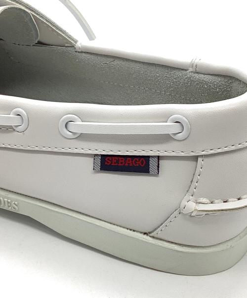 SEBAGO（セバゴ）SEBAGO (セバゴ) デッキシューズ ホワイト サイズ:Mの古着・服飾アイテム