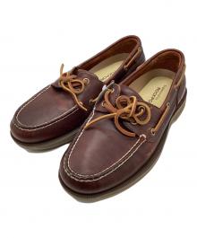 ROCKPORT（ロックポート）の古着「デッキシューズ」｜ブラウン