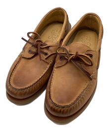 SPERRY TOP-SIDER（スペリートップサイダー）の古着「2アイ ボートシューズ」｜ベージュ