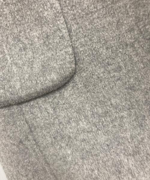 Viaggio Blu（ビアッジョブルー）Viaggio Blu (ビアッジョブルー) SP140圧縮ウールリバーフードショールコート グレー サイズ:2の古着・服飾アイテム