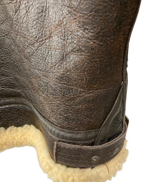 AVIREX（アヴィレックス）AVIREX (アヴィレックス) B-3ムートンジャケット ブラウン サイズ:38の古着・服飾アイテム