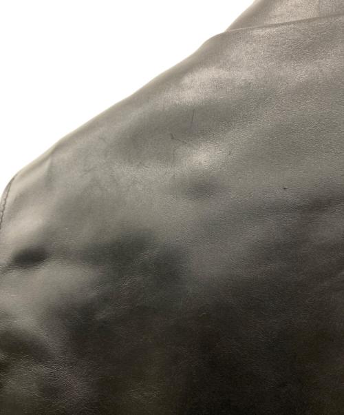 Schott（ショット）Schott (ショット) ステアハイド シングルライダースジャケット ブラック サイズ:40の古着・服飾アイテム