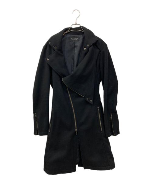 TORNADO MART（トルネードマート）TORNADO MART (トルネードマート) ドレープコート ブラック サイズ:LLの古着・服飾アイテム
