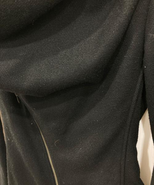 TORNADO MART（トルネードマート）TORNADO MART (トルネードマート) ドレープコート ブラック サイズ:LLの古着・服飾アイテム