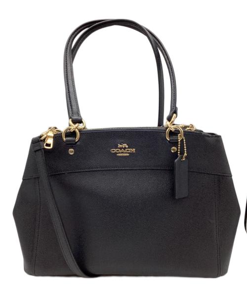 COACH（コーチ）COACH (コーチ) 2WAYバッグ ネイビーの古着・服飾アイテム